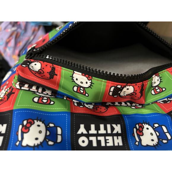 HELLO KITTY NWT Multicolored Backpack - Picture 4 of 8